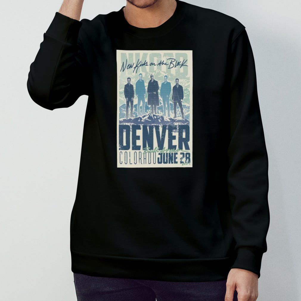 New Kids On The Block June 28 2024 Ball Arena Denver CO Poster Shirt