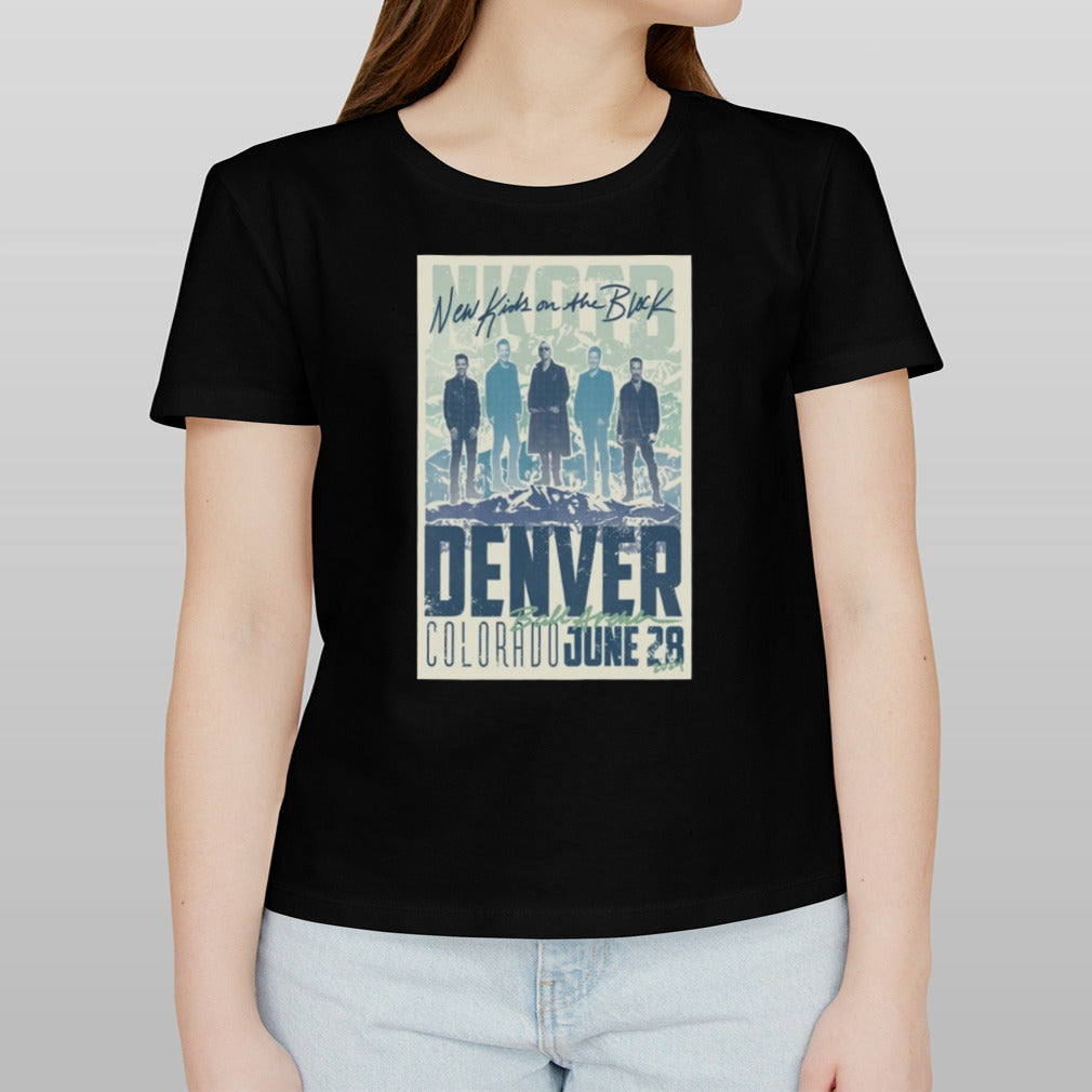 New Kids On The Block June 28 2024 Ball Arena Denver CO Poster Shirt