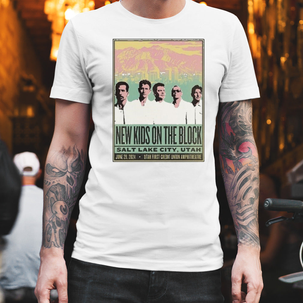 New Kids On The Block June 29 2024 Salt Lake City Utah Shirt