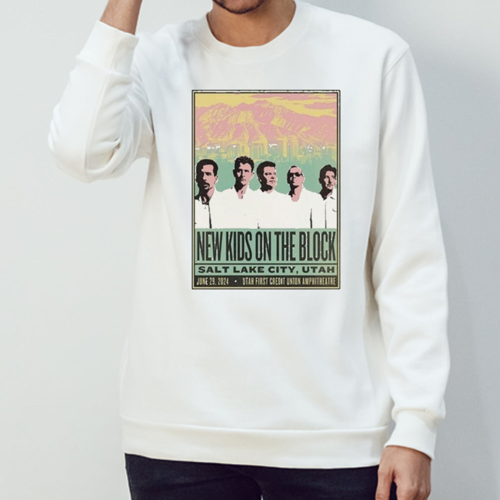 New Kids On The Block June 29 2024 Salt Lake City Utah Shirt