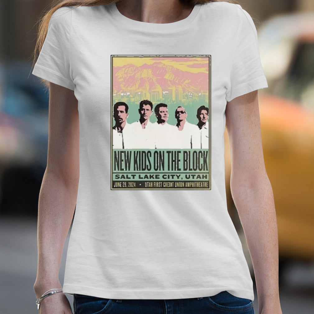 New Kids On The Block June 29 2024 Salt Lake City Utah Shirt