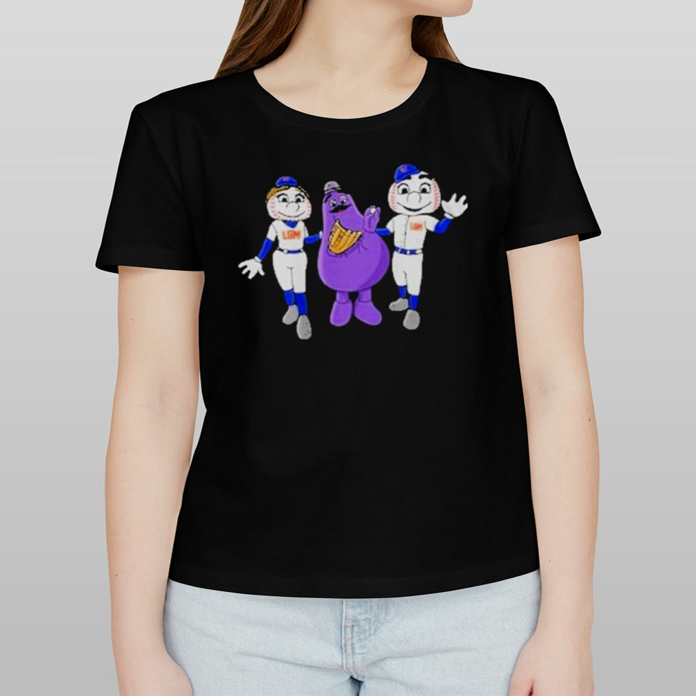 New York Mets Grimace LGM Friends Grimace Monster Shirt
