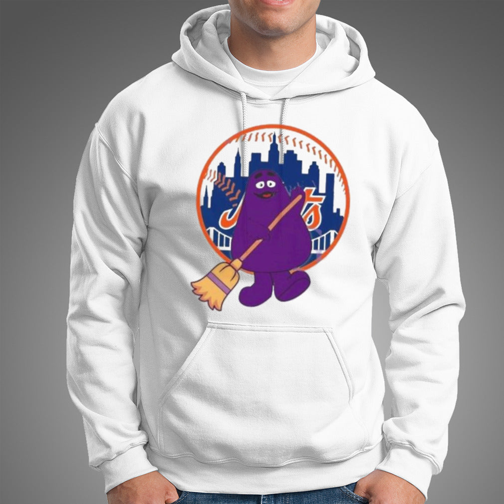 New York Mets and Grimace Sweep LFGM T-shirt