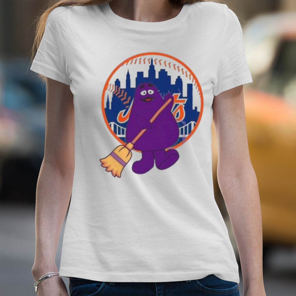 New York Mets and Grimace Sweep LFGM T-shirt