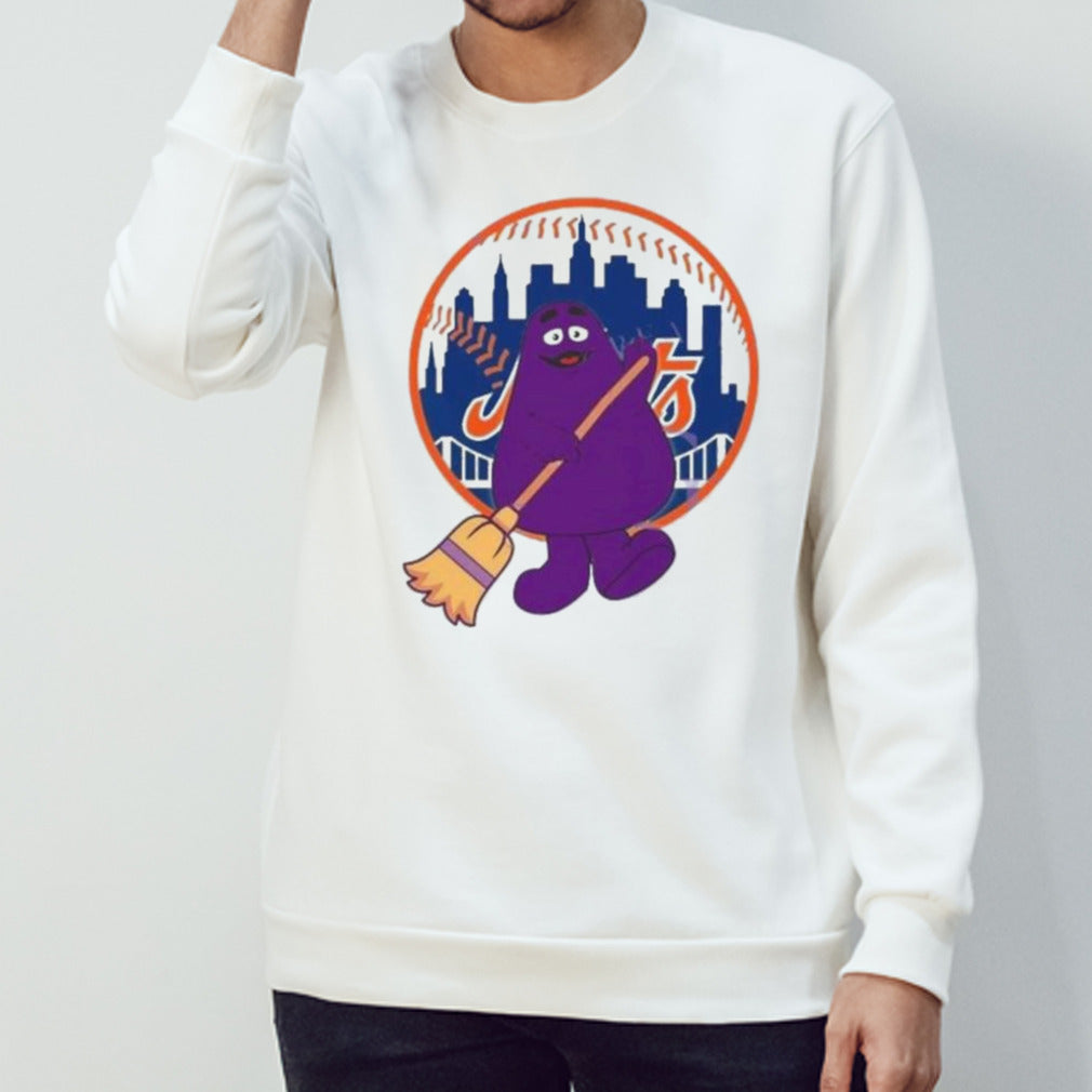 New York Mets and Grimace Sweep LFGM T-shirt