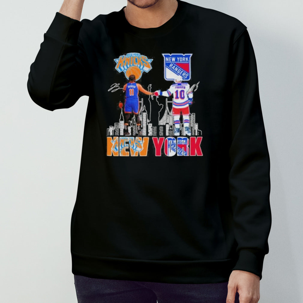 New York Rangers Artemi Panarin Jalen Brunson New York Knicks The Legends T-Shirt
