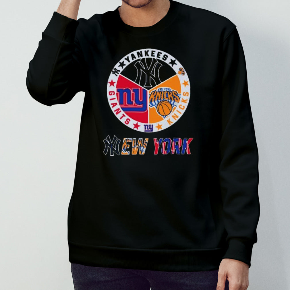 New York Sports Team Yankees, Knicks And Giants 2024 Logo shirt