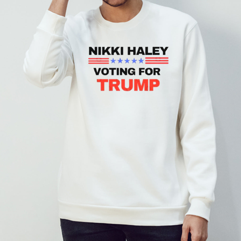 Nikki Haley Voting For Trump 2024 T-Shirt