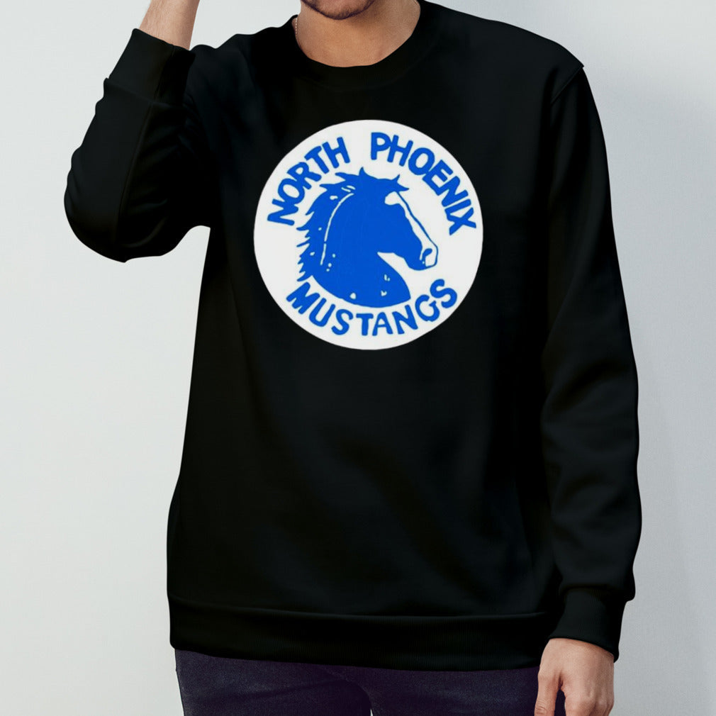 North Phoenix Mustangs logo shirts