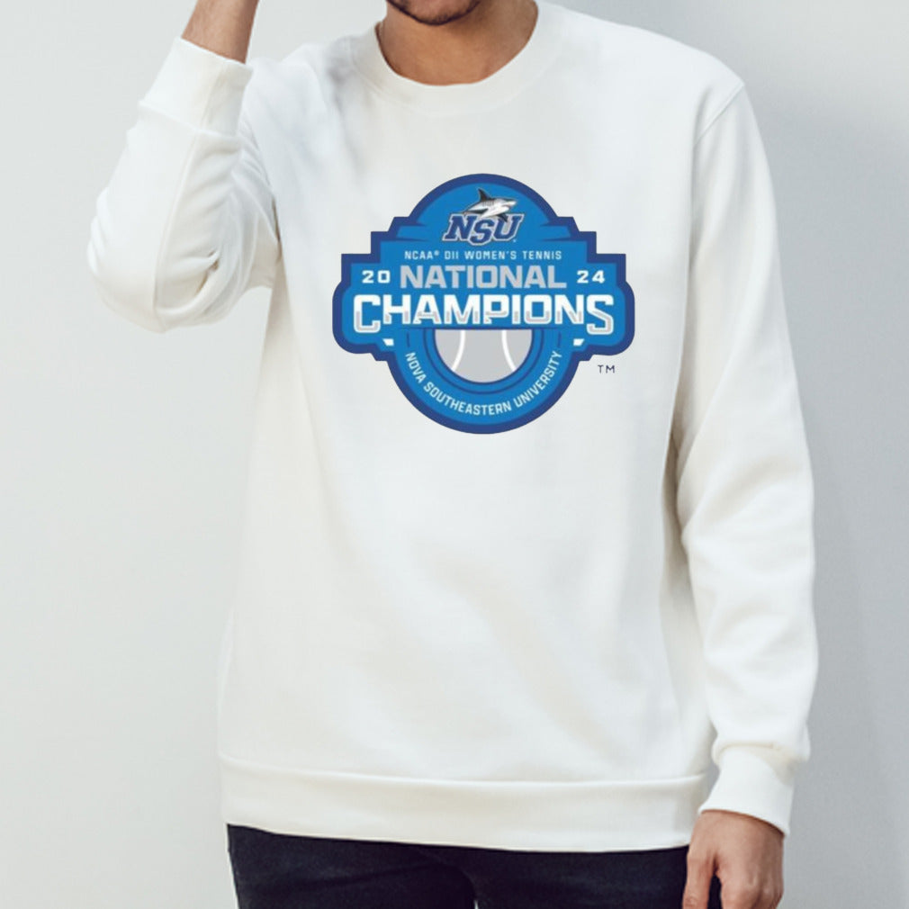 Nova Southeastern University 2024 NCAA Division II Women’s Tennis National Champions shirt