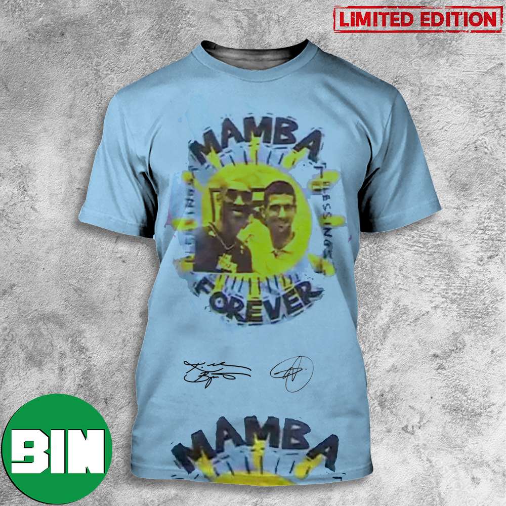 Novak Djokovic Mamba Forever Kobe Bryant x Novak Djokovic Signatures T-Shirts