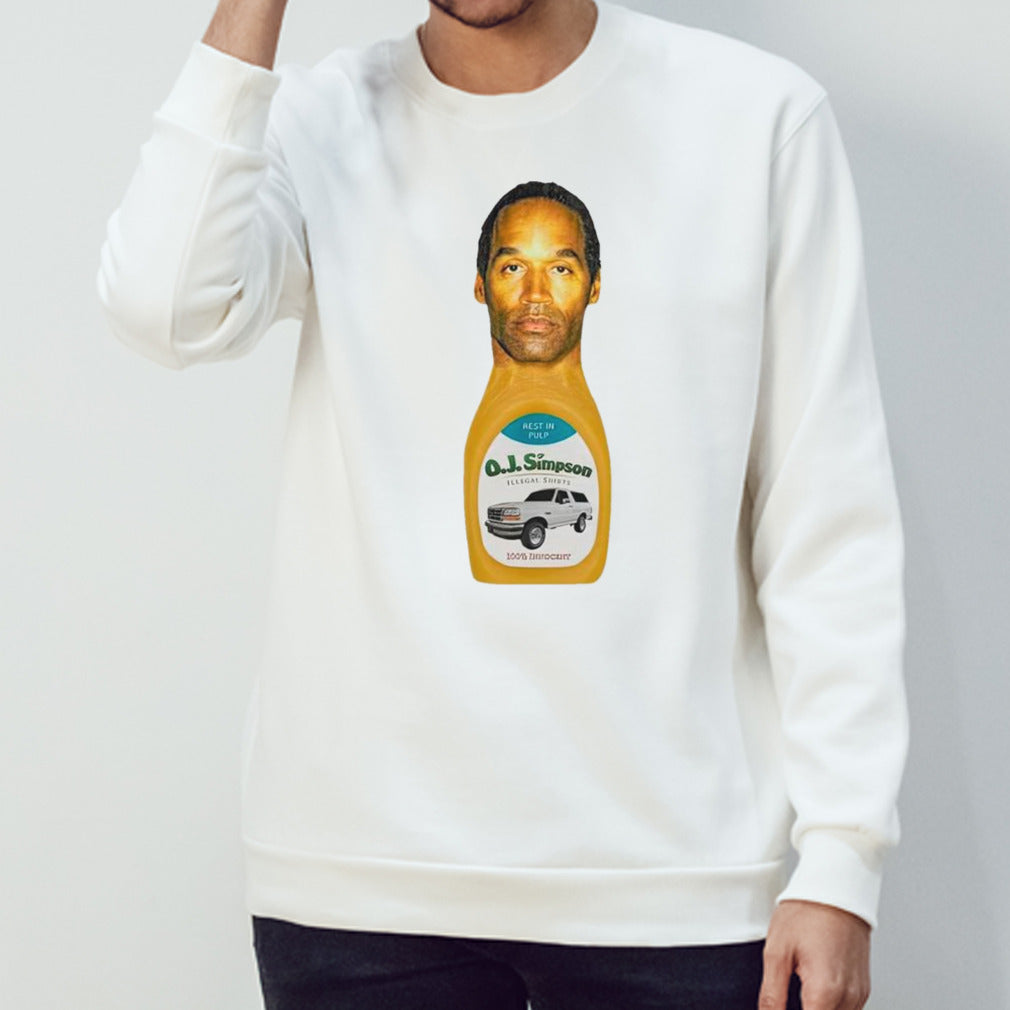OJ Simpson Illegal RIP shirts
