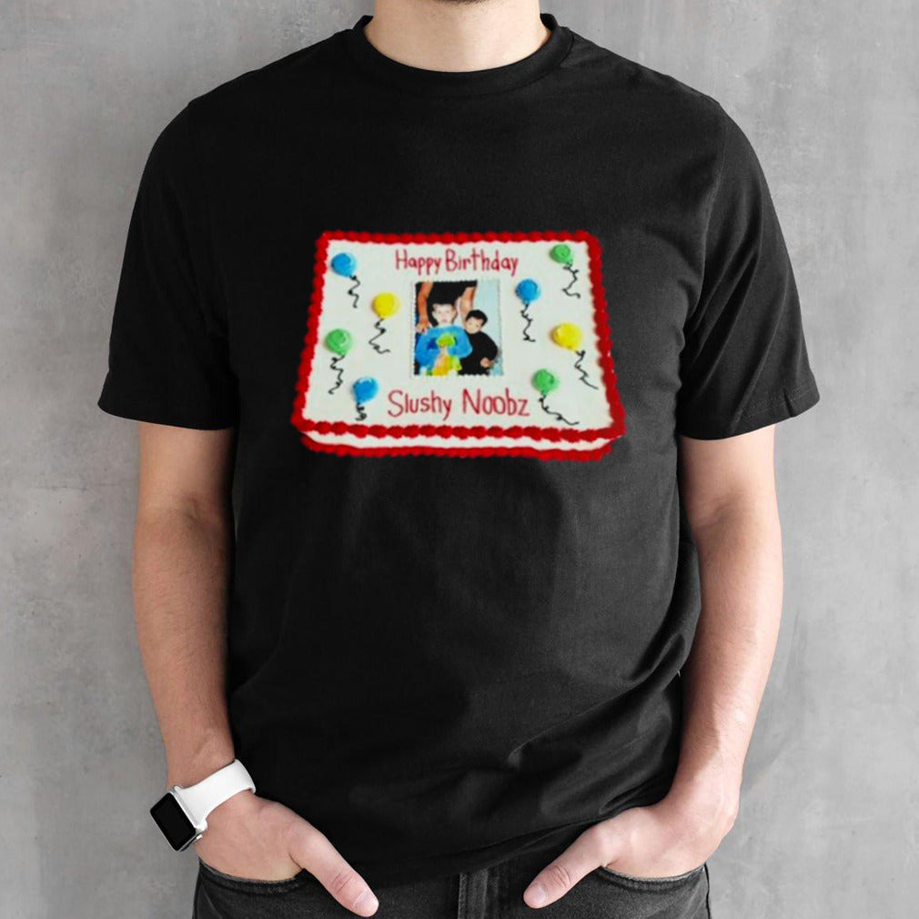 Official Birthday Cake Slushy Noobz Shirt