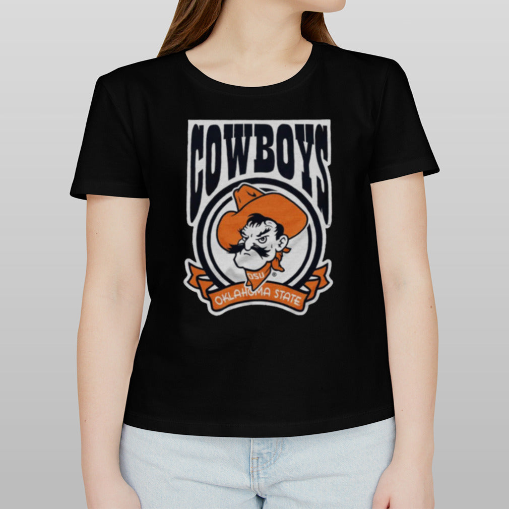 Oklahoma State Cowboys Cola Design Royal shirt