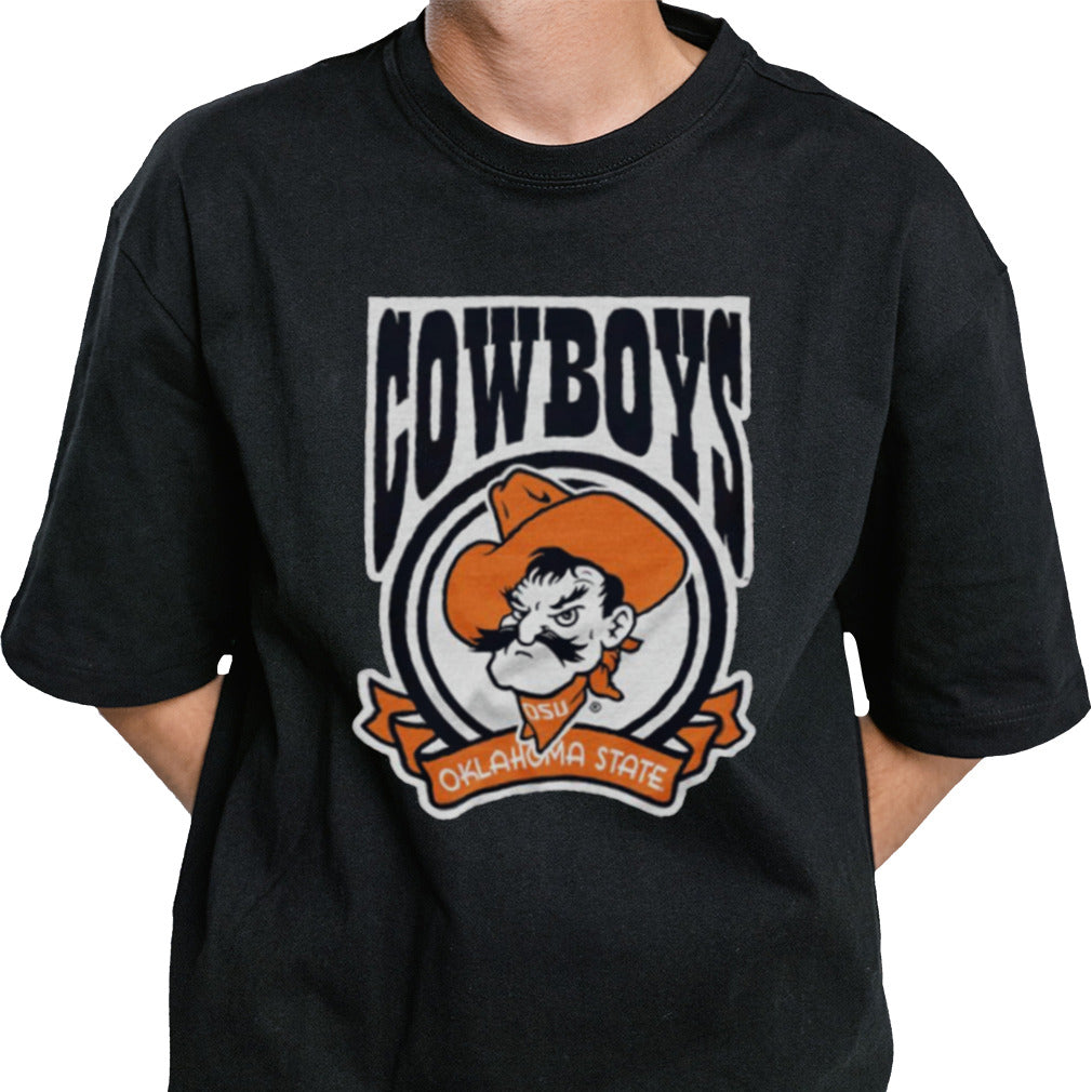 Oklahoma State Cowboys Cola Design Royal shirt