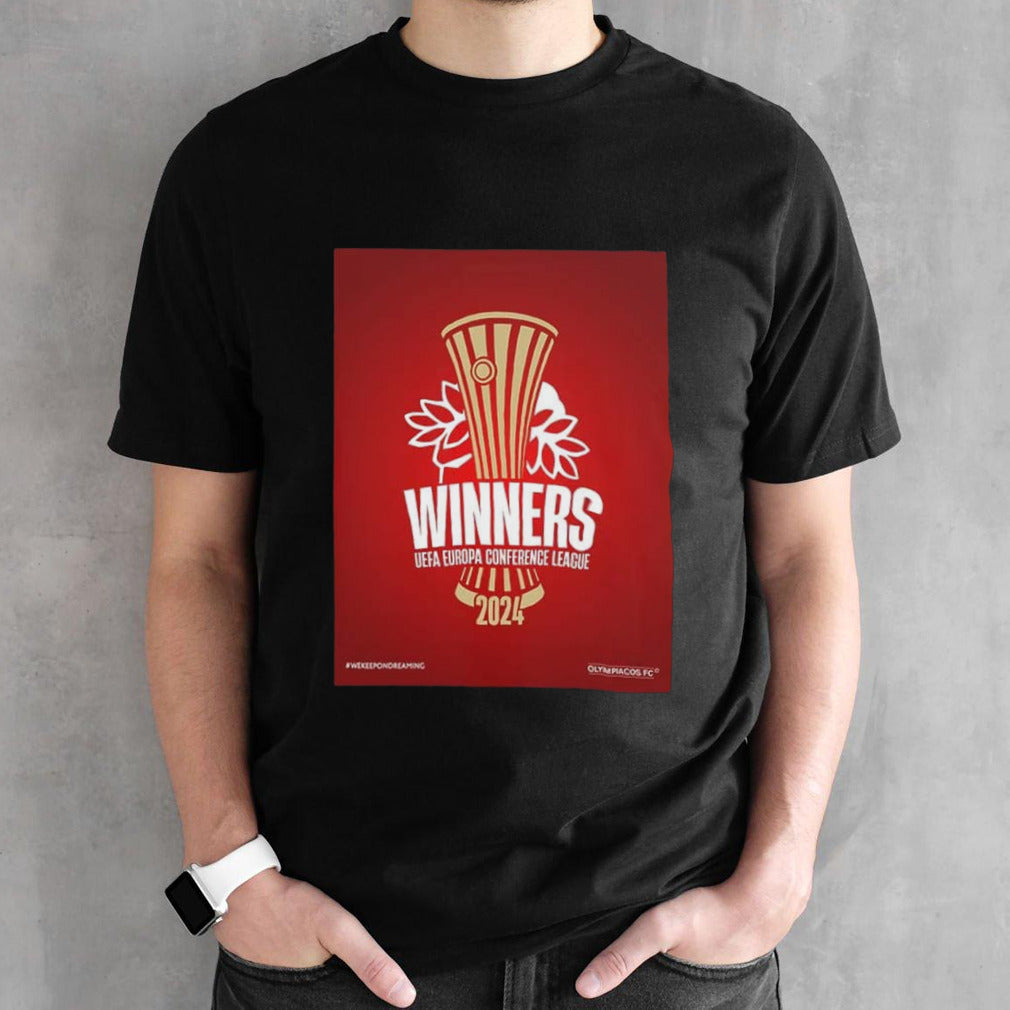 Olympiacos Champions The UEFA Conference League 2024 UECL Final shirt