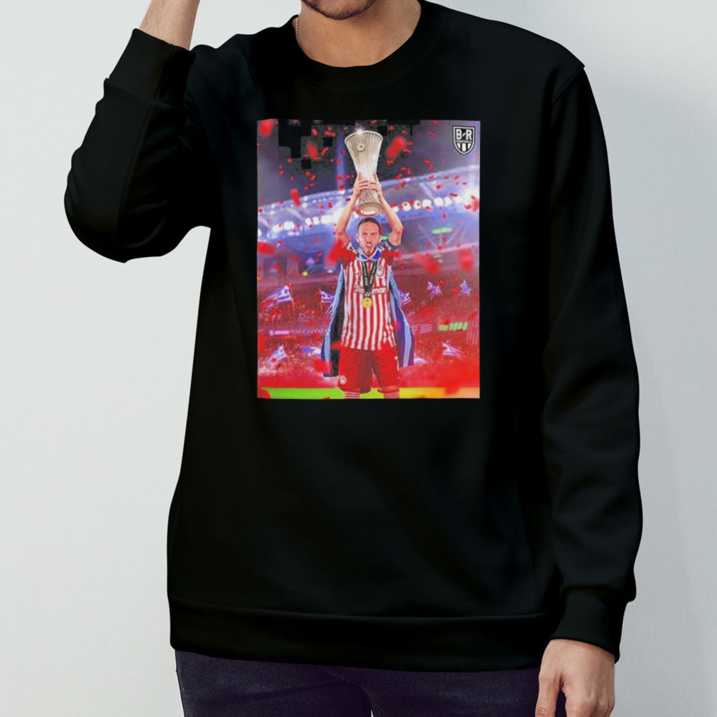 Olympiakos FC Beat Fiorentina To Win The UEFA Europa Conference League 2024 shirt