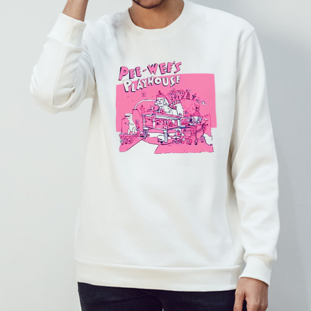Pee-wee’s playhouse pink shirt