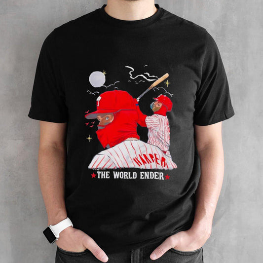 Philadelphia Phillies the world ender baseball shirts