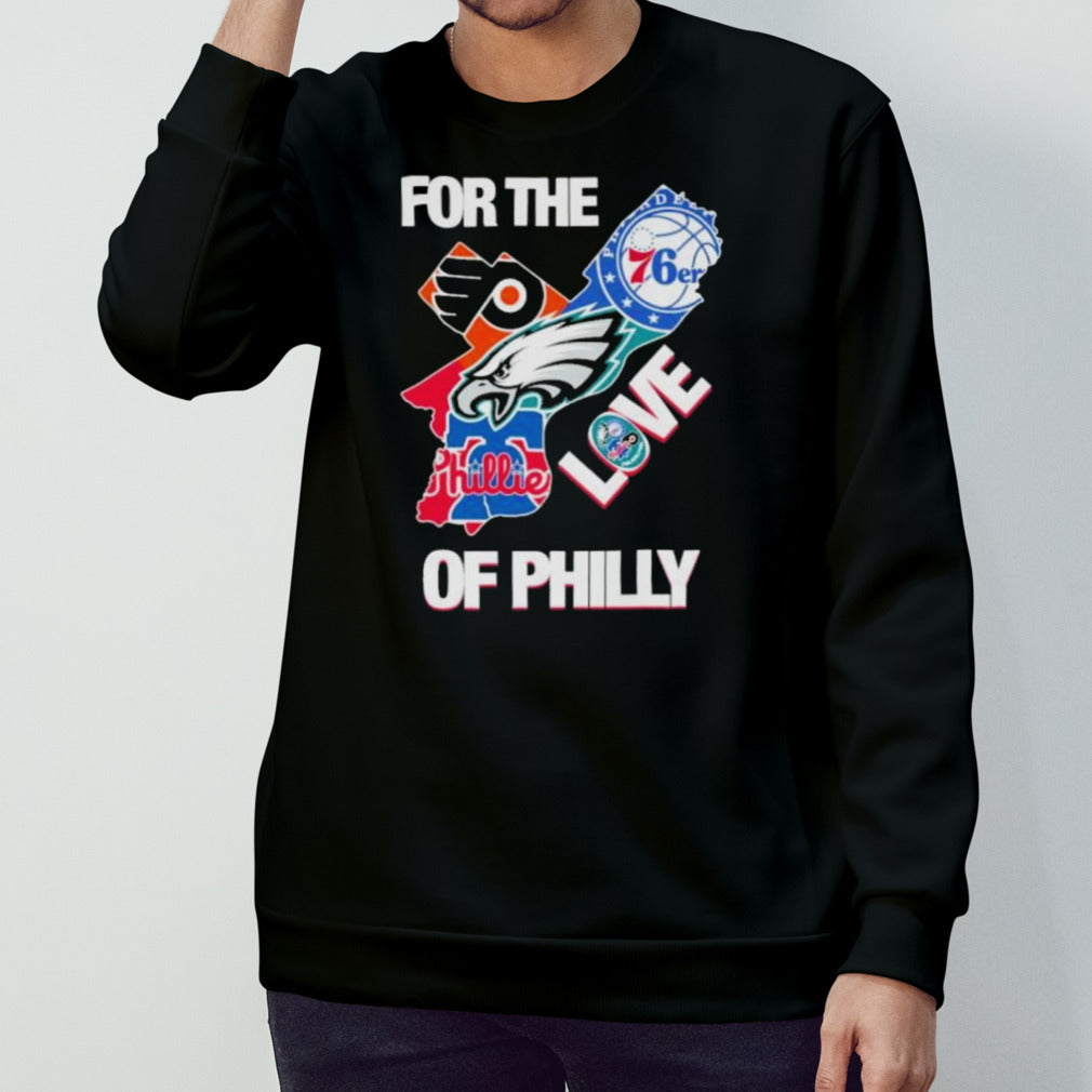 Philadelphia Sports Teams Logo For The Love Of Philly Shirt