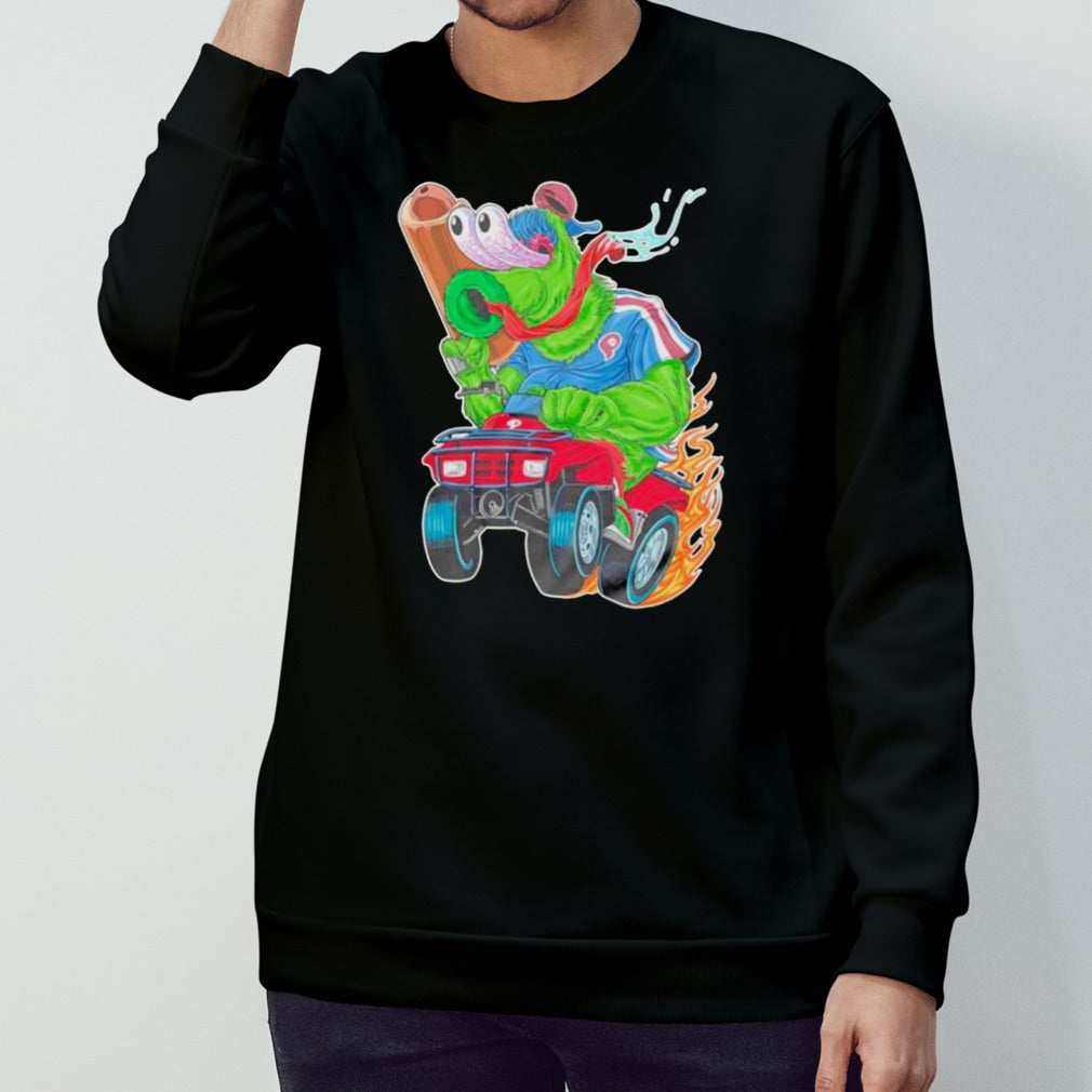 Phuzz Mode Phillie Phanatic baseball Mascot shirts