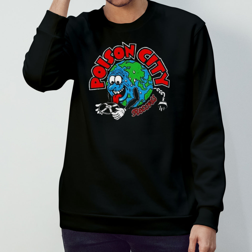 Poison City Records Black T-shirt