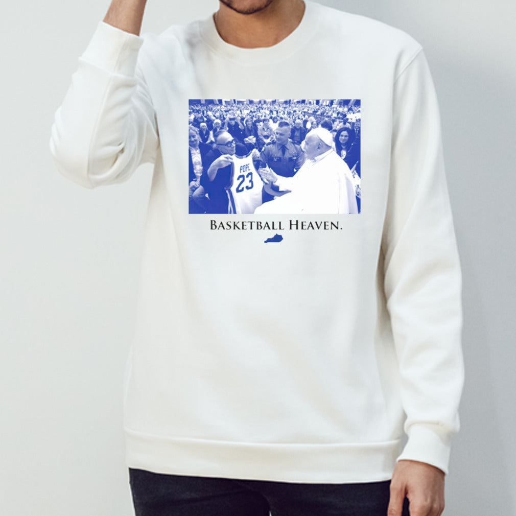 Pope Francis basketball heaven shirt