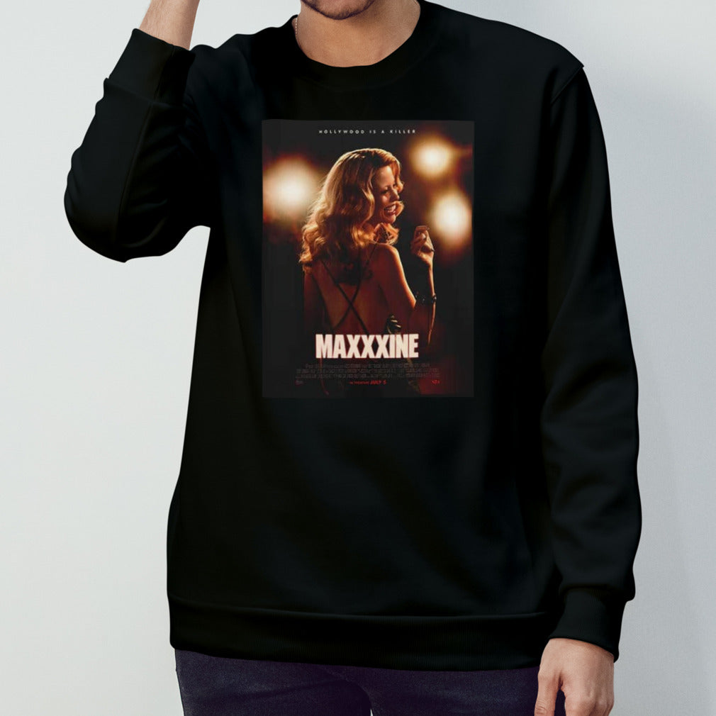 Poster For Maxxxine Releasing In Theater On July 5 shirt