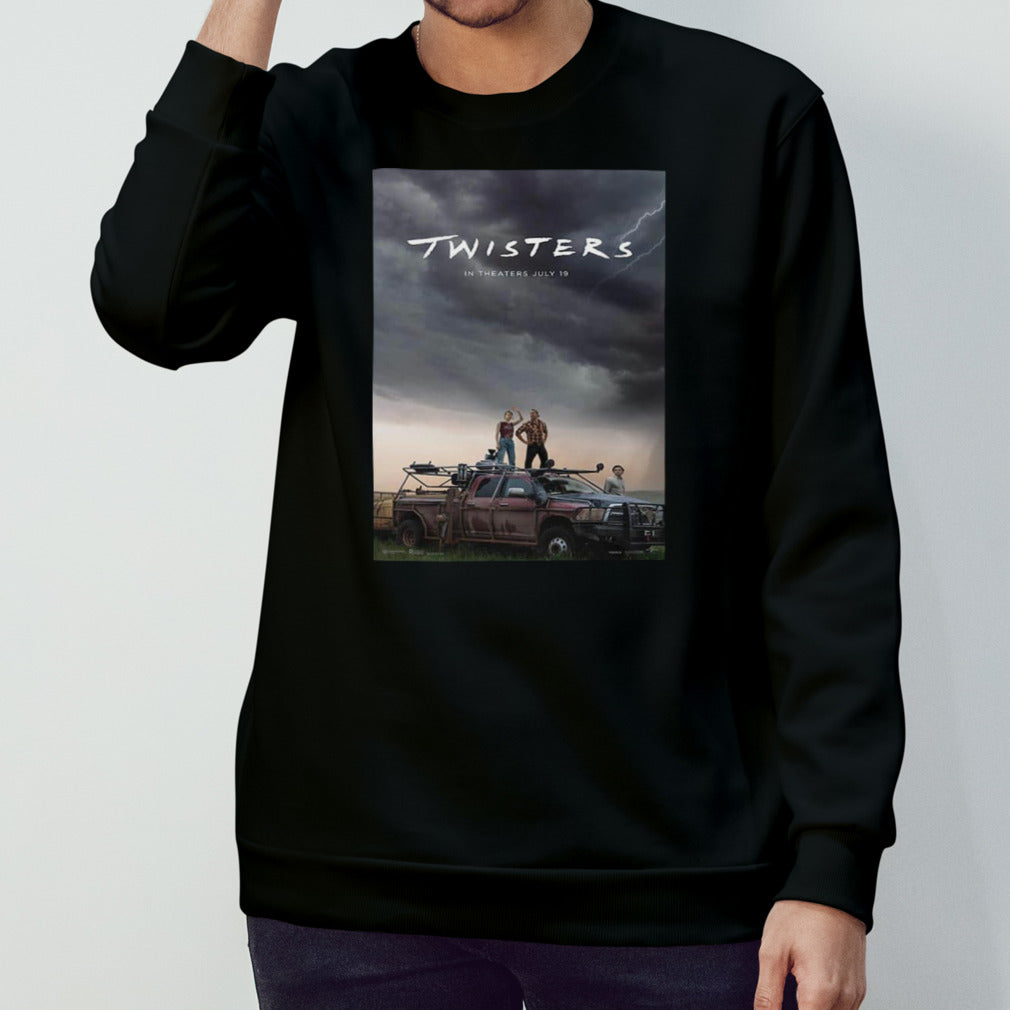 Poster For Twisters Releasing In Theaters On July 19 T-Shirt