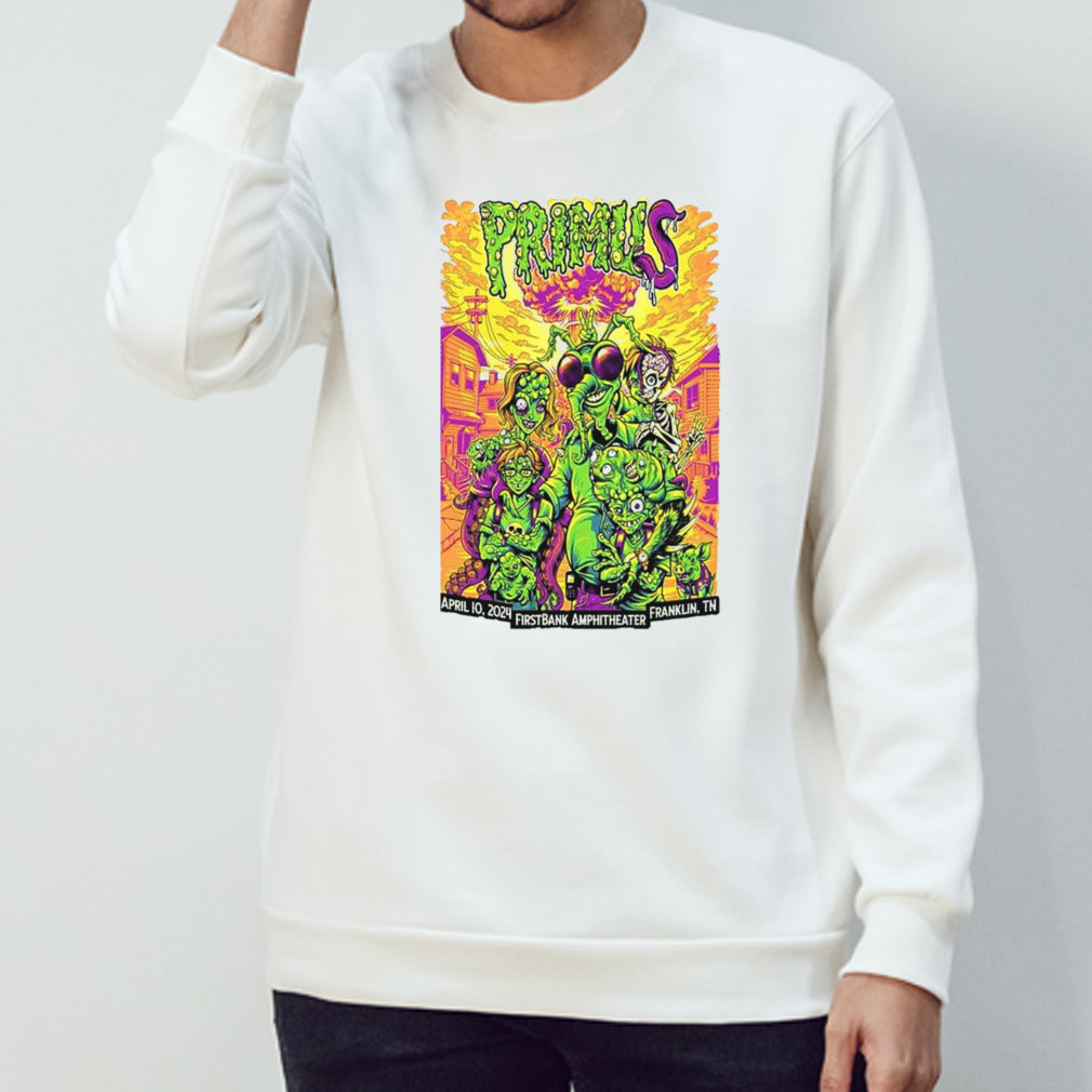 Primus Firstbank Amphitheater Franklin Tn April 10 2024 T-shirts