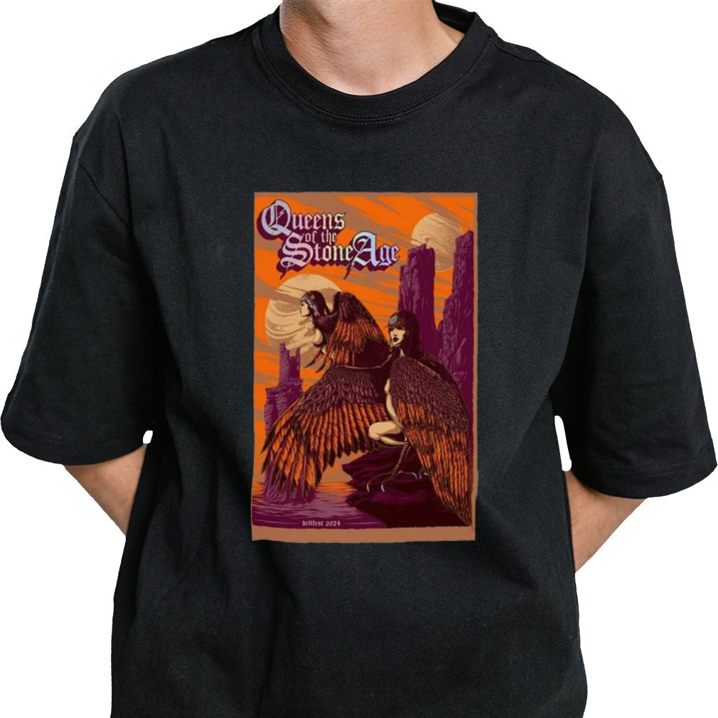 Queens Of The Stone Age Clisson Poster Complexe Du Val De Moine June 27, 2024 Shirt