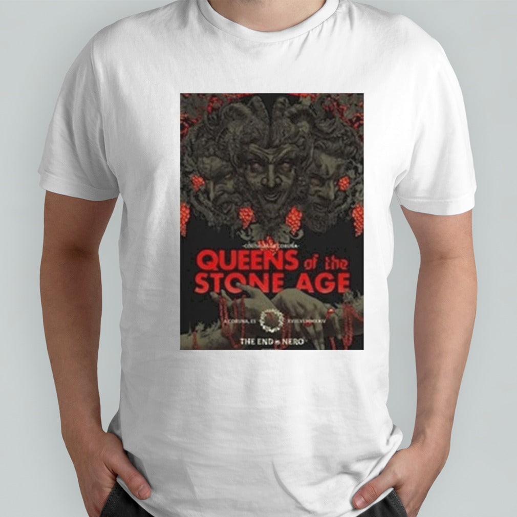 Queens Of The Stone Age June 18 2024 Coliseum Da Coruna In A Coruna Spain Shirt