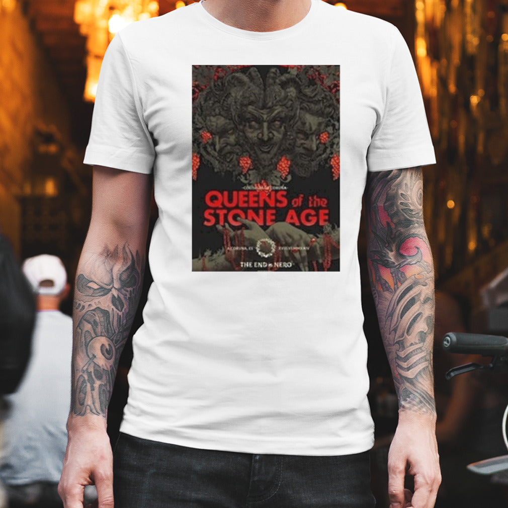 Queens Of The Stone Age June 18 2024 Coliseum Da Coruna In A Coruna Spain Shirt