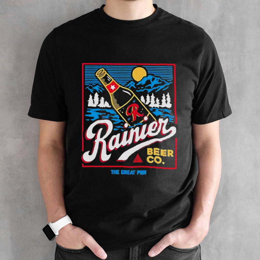 Rainier Beer float the great PNW shirt