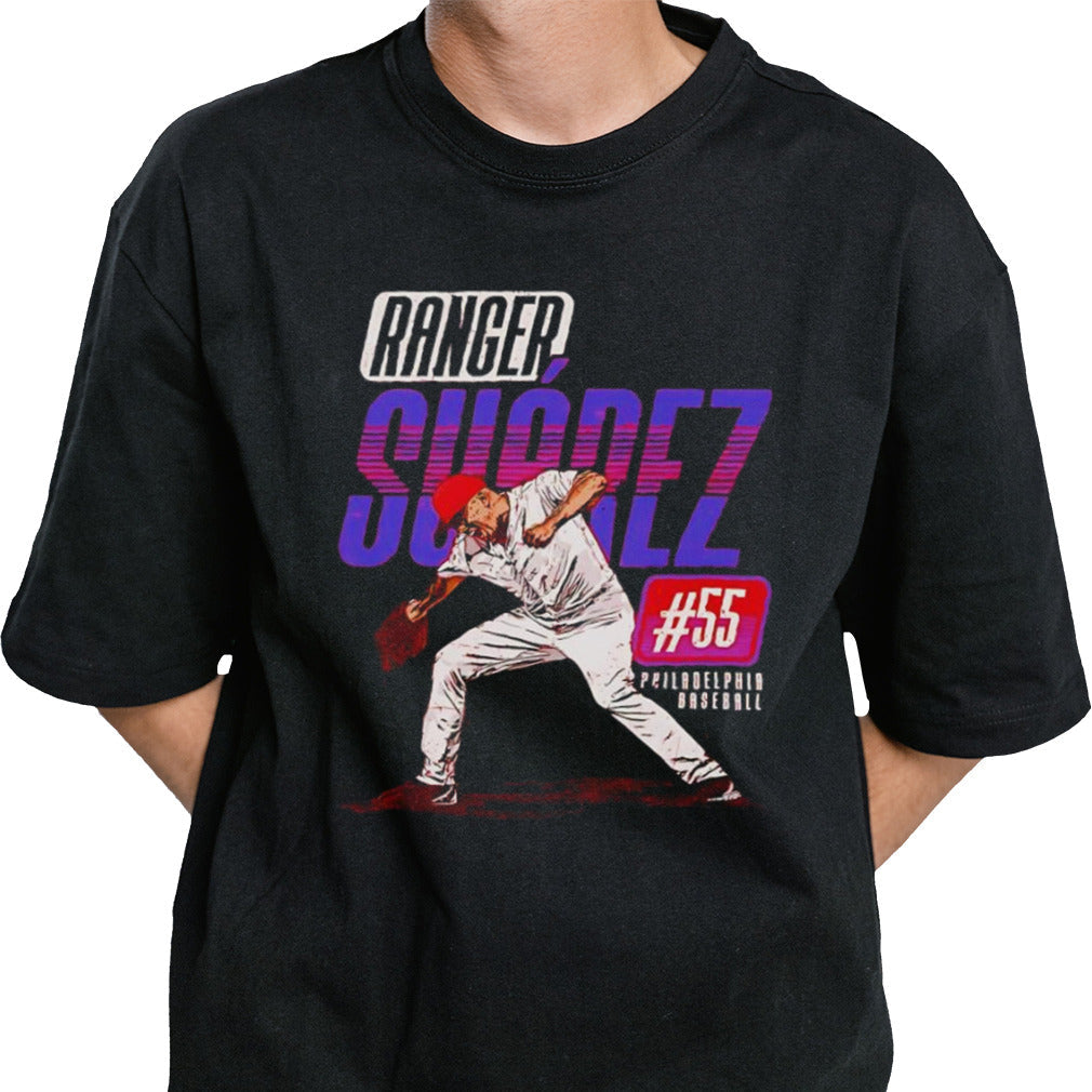 Ranger Suarez Philadelphia Phillies player name shirt