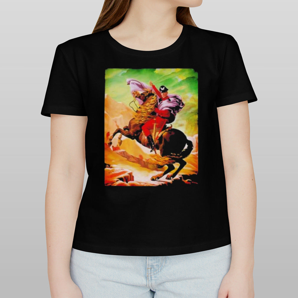 Raul Julia As M Bison Crossing The Alps T Shirt