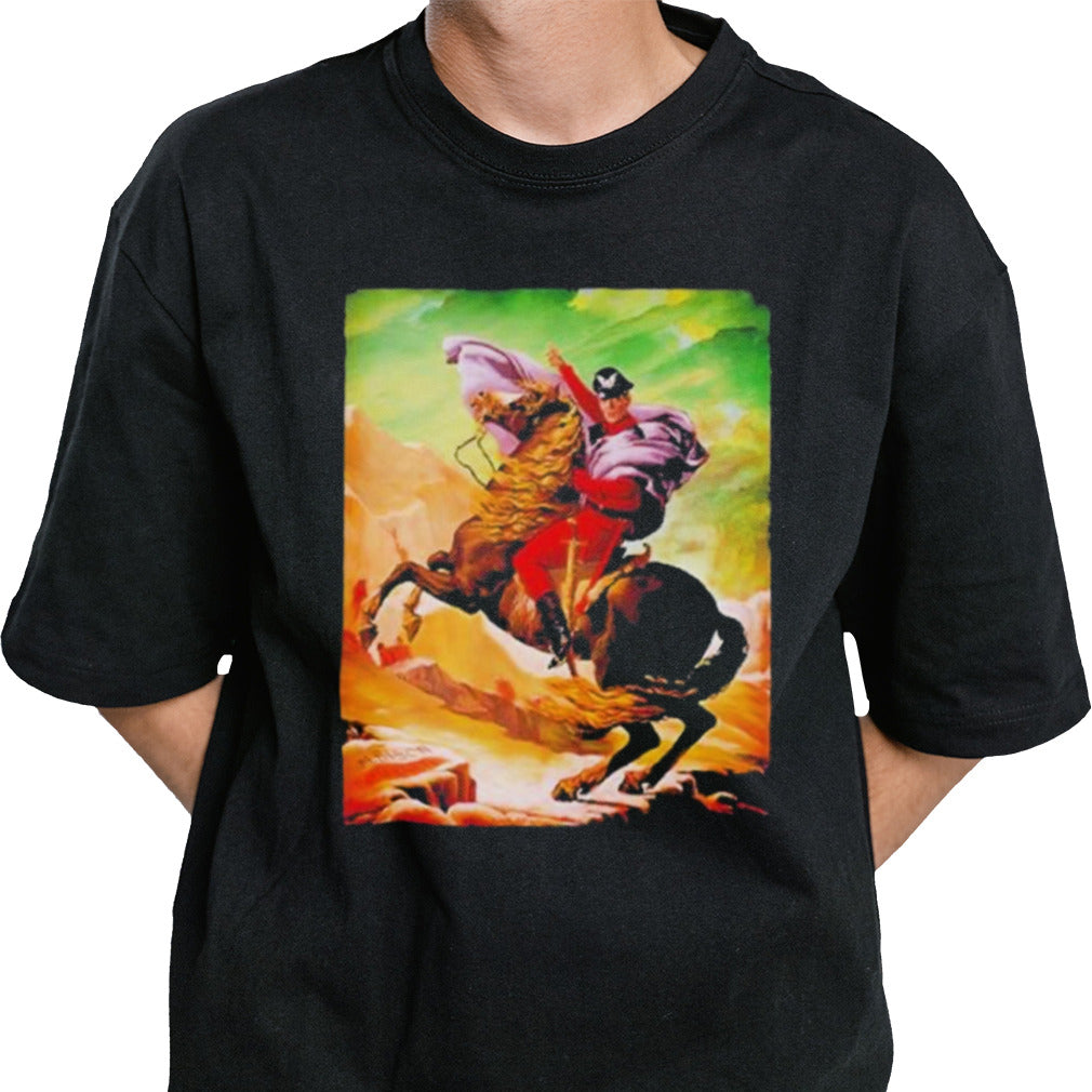 Raul Julia As M Bison Crossing The Alps T Shirt