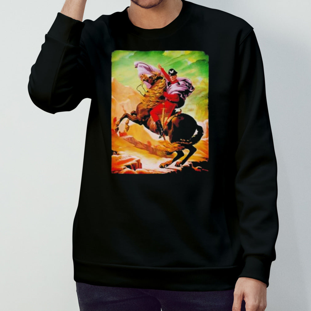 Raul Julia As M Bison Crossing The Alps T Shirt