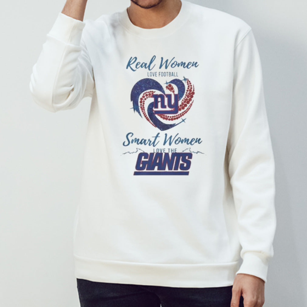 Real Women Love Football Smart Women Love The New York Giants 2024 – Perfect Gift For Fans Shirt