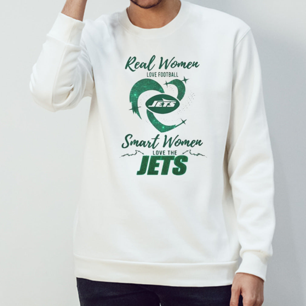Real Women Love Football Smart Women Love The New York Jets 2024 – Perfect Gift For Fans Shirt