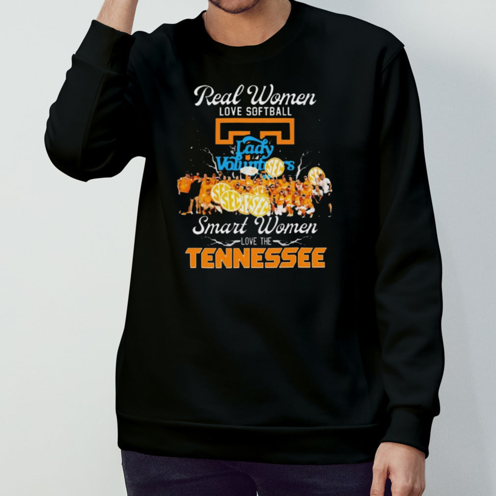 Real Women Love Softball Smart Women Love The Tennessee 2024 shirt