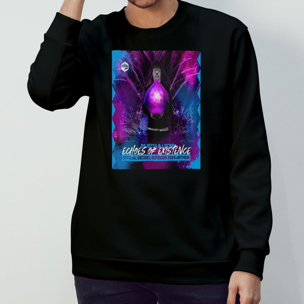 Rejecta And LXCPR Echoes Of Existence Official Decibel Outdoor 2024 Anthem T-Shirt