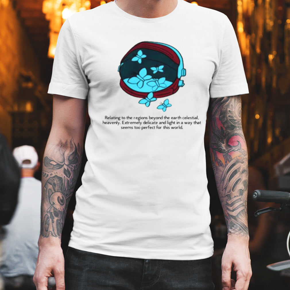 Relating To The Regions Beyond The Earth Celestial Space Cadet T-shirt
