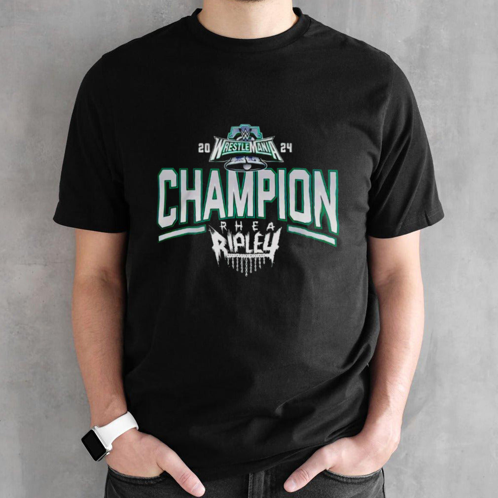 Rhea Ripley WrestleMania 40 Champion shirts