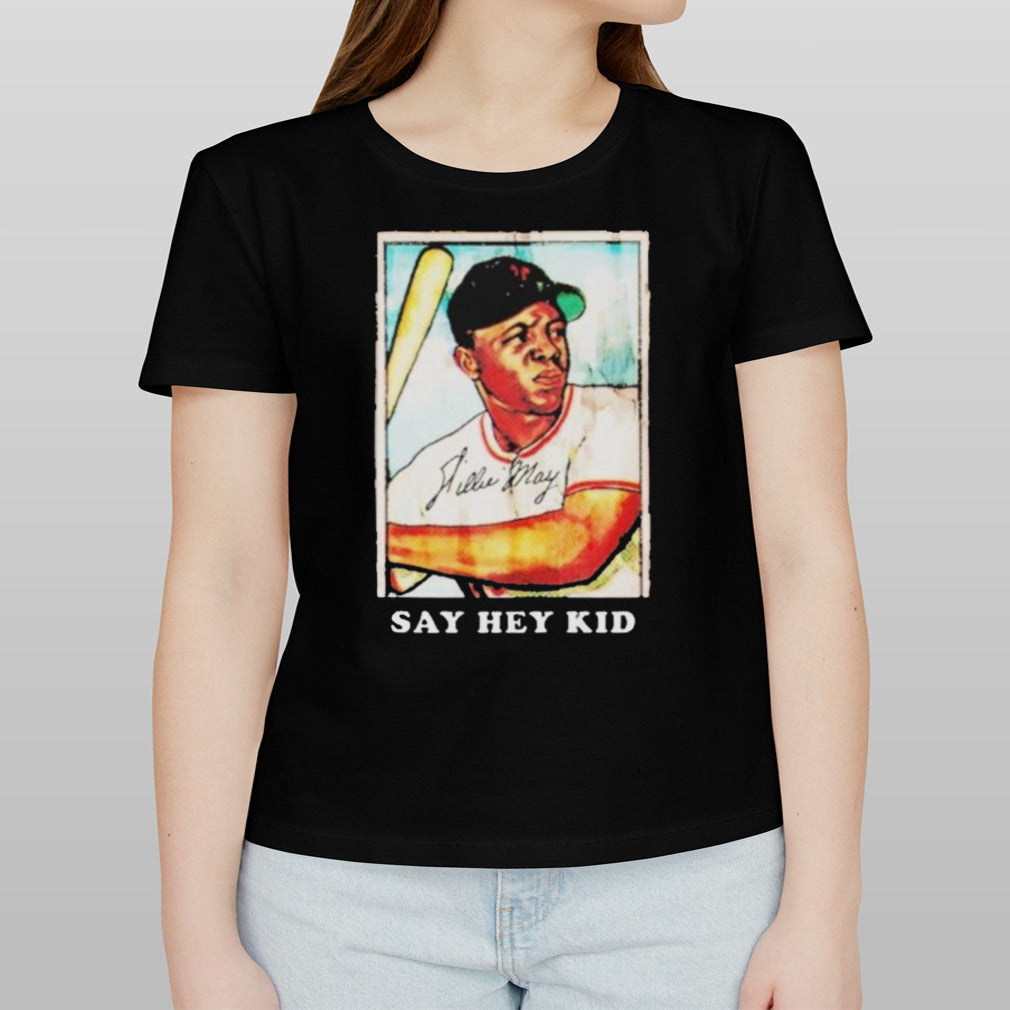 Rip Willie Mays – Say Hey Kid Baseball shirt