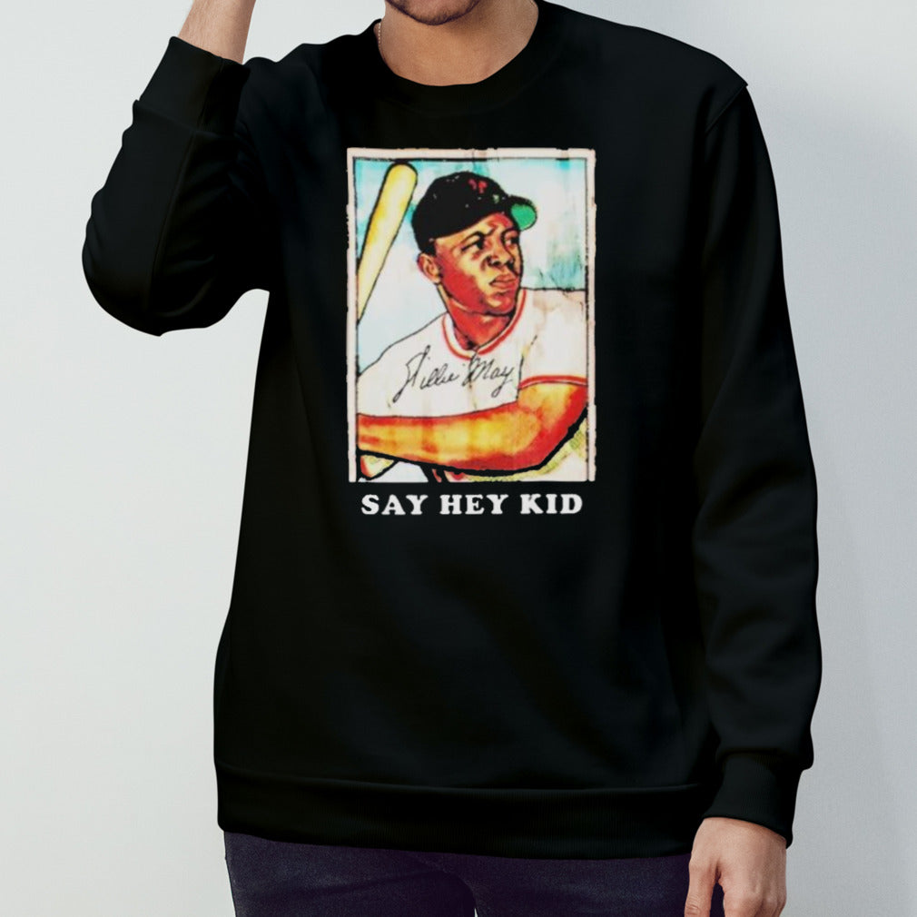 Rip Willie Mays – Say Hey Kid Baseball shirt