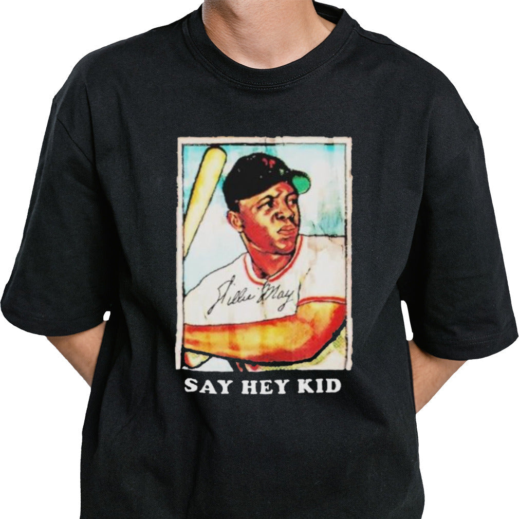 Rip Willie Mays – Say Hey Kid Baseball shirt