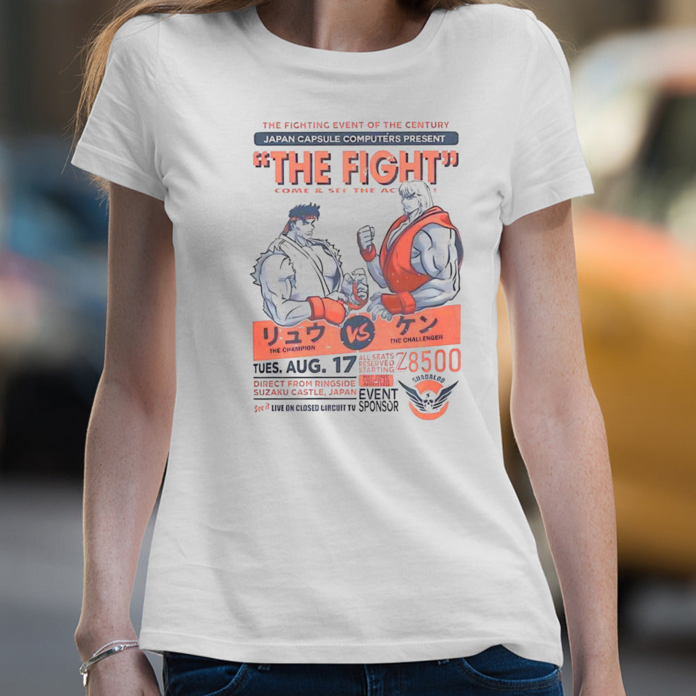 Ryu vs. Ken the fighting event of the century shirt