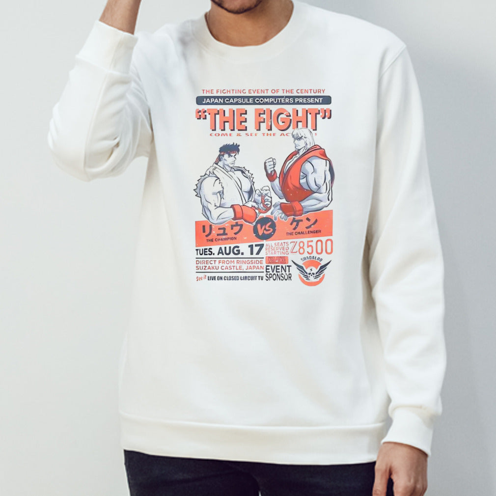 Ryu vs. Ken the fighting event of the century shirt