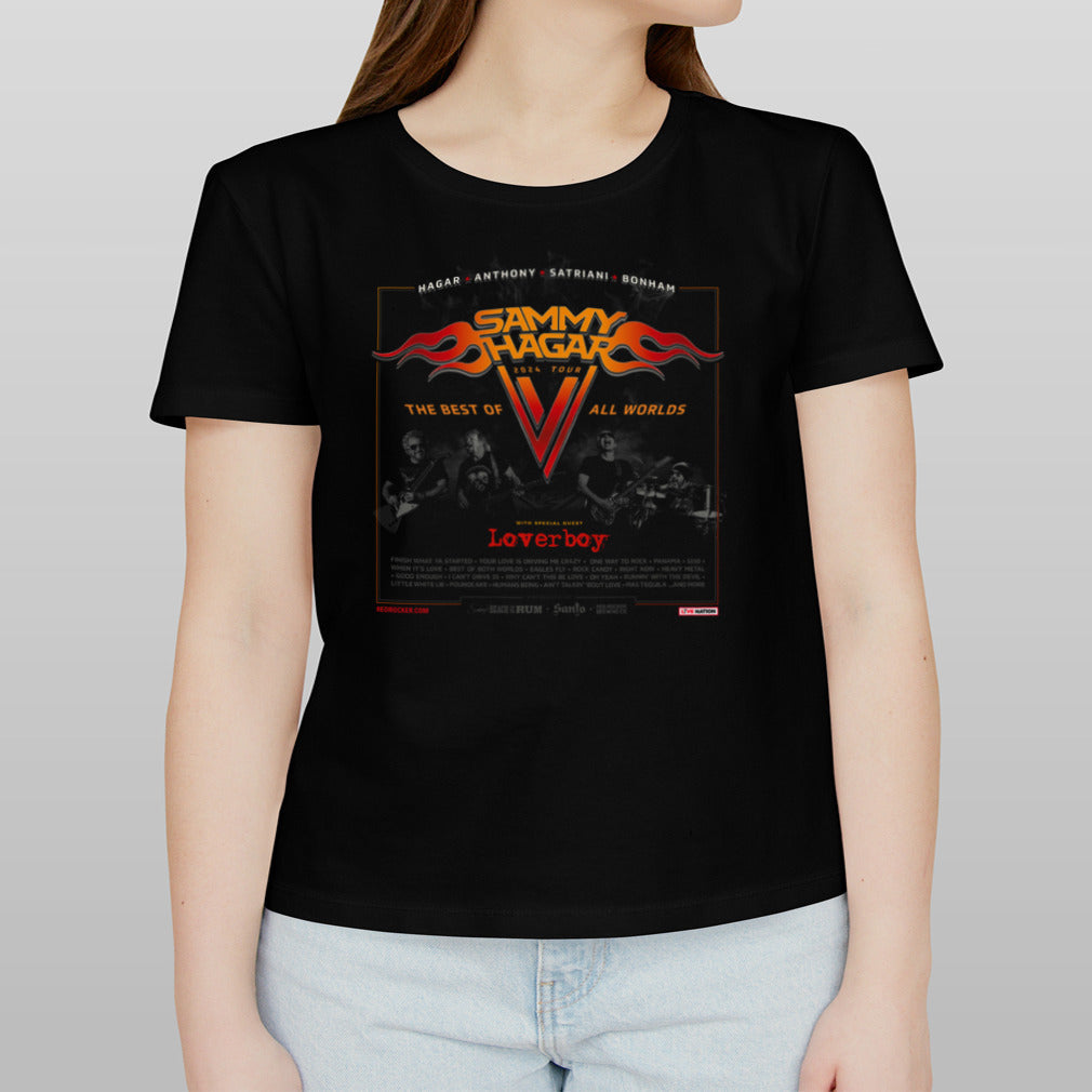 Sammy Hagar The Best Of All Worlds 2024 shirt